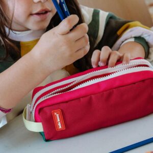 Trousse double compartiment enfant Mini Pastèque Hello Hossy colorée