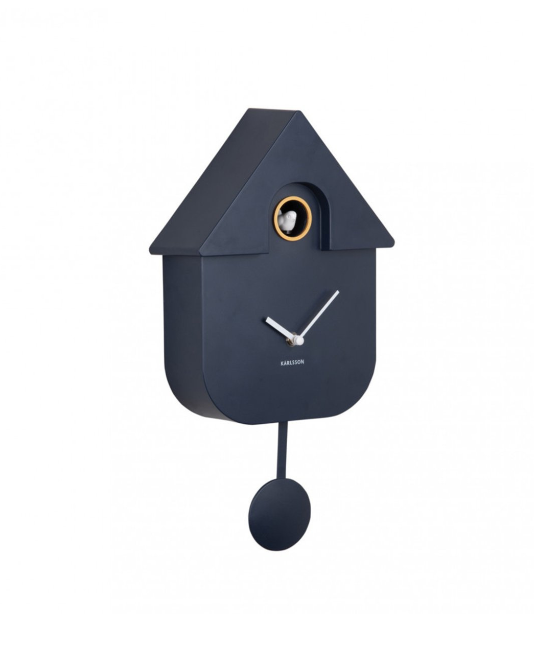 Horloge à pendule Modern Cuckoo Karlsson au design contemporain.