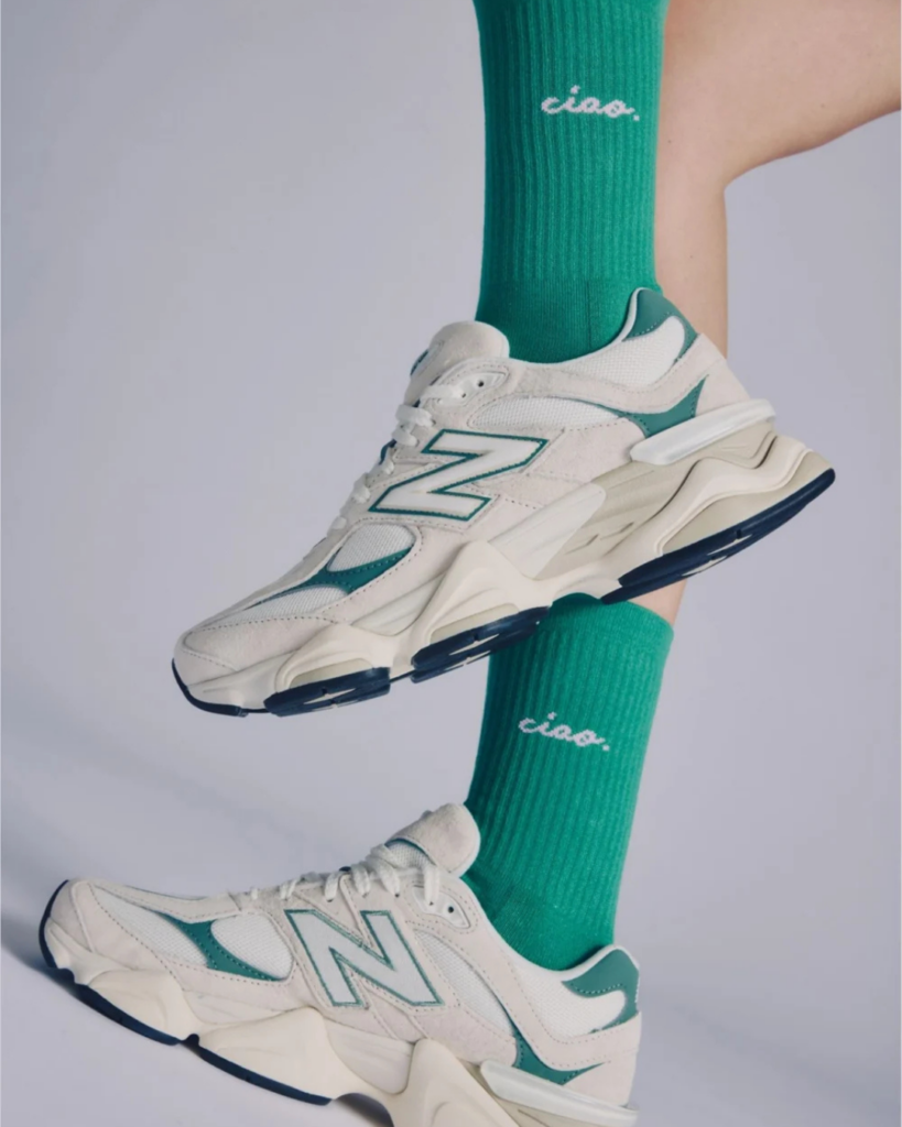 Chaussettes colorées en coton bio