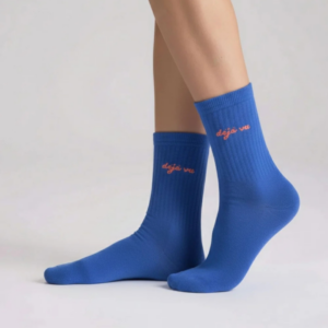 Chaussettes colorées en coton bio