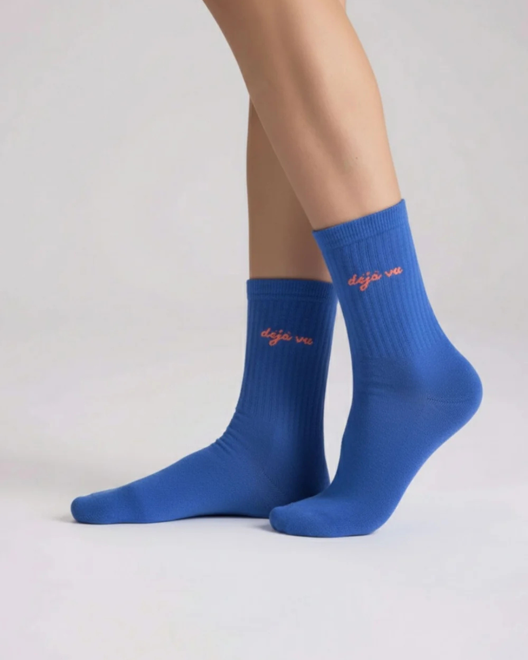 Chaussettes colorées en coton bio