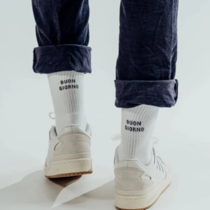 Chaussettes colorées en coton bio