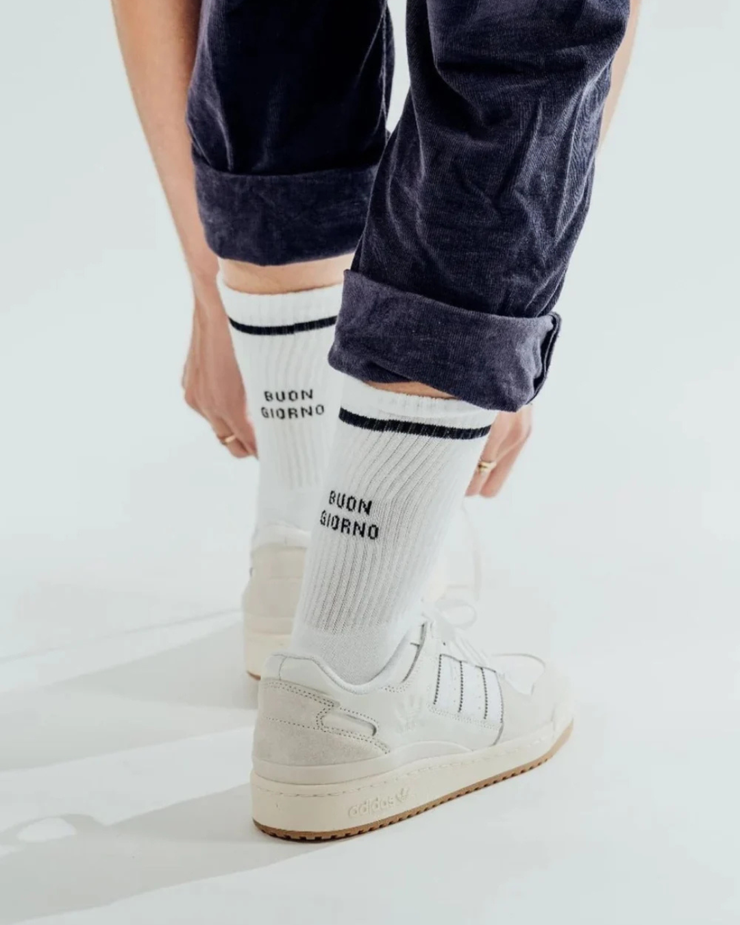 Chaussettes colorées en coton bio