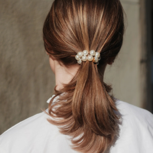 BICHOUS® Nacrés Ronds – Élastique Cheveux Bijou
