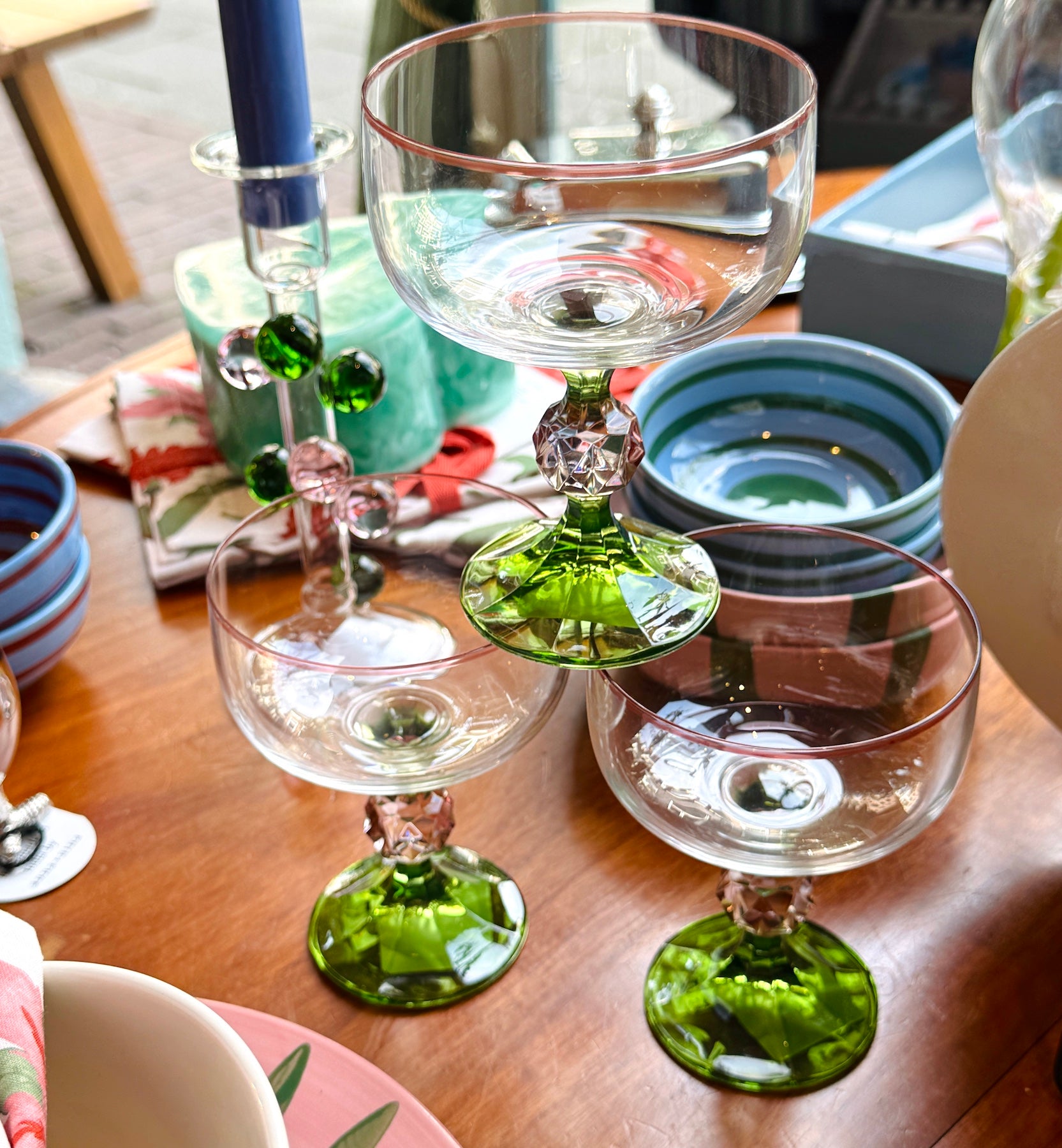 Detail verres a cocktail Evy Anna Nina