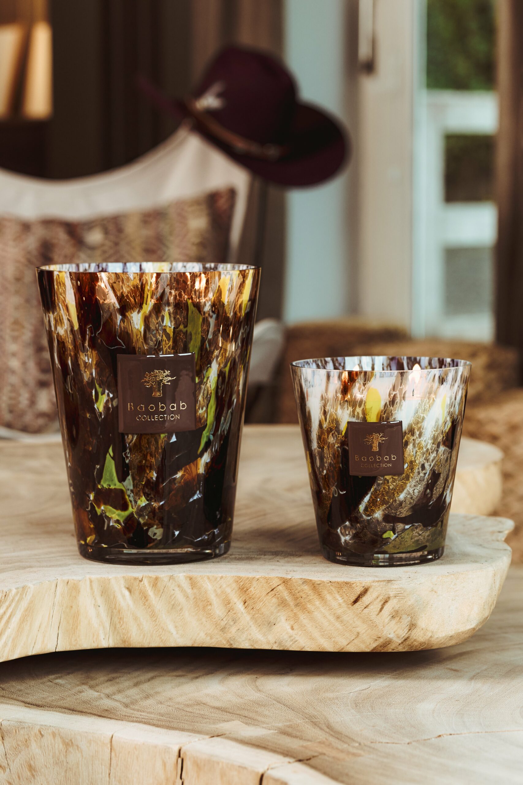 Bougie Halona Yellow World Classique - Baobab Collection