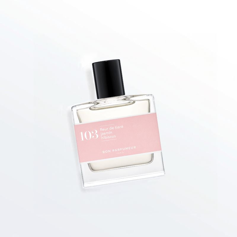 103 PARFUM - 30ML - FLEUR DE TIARE/JASMIN/HIBISCUS - FLORAL Bon Parfumeur