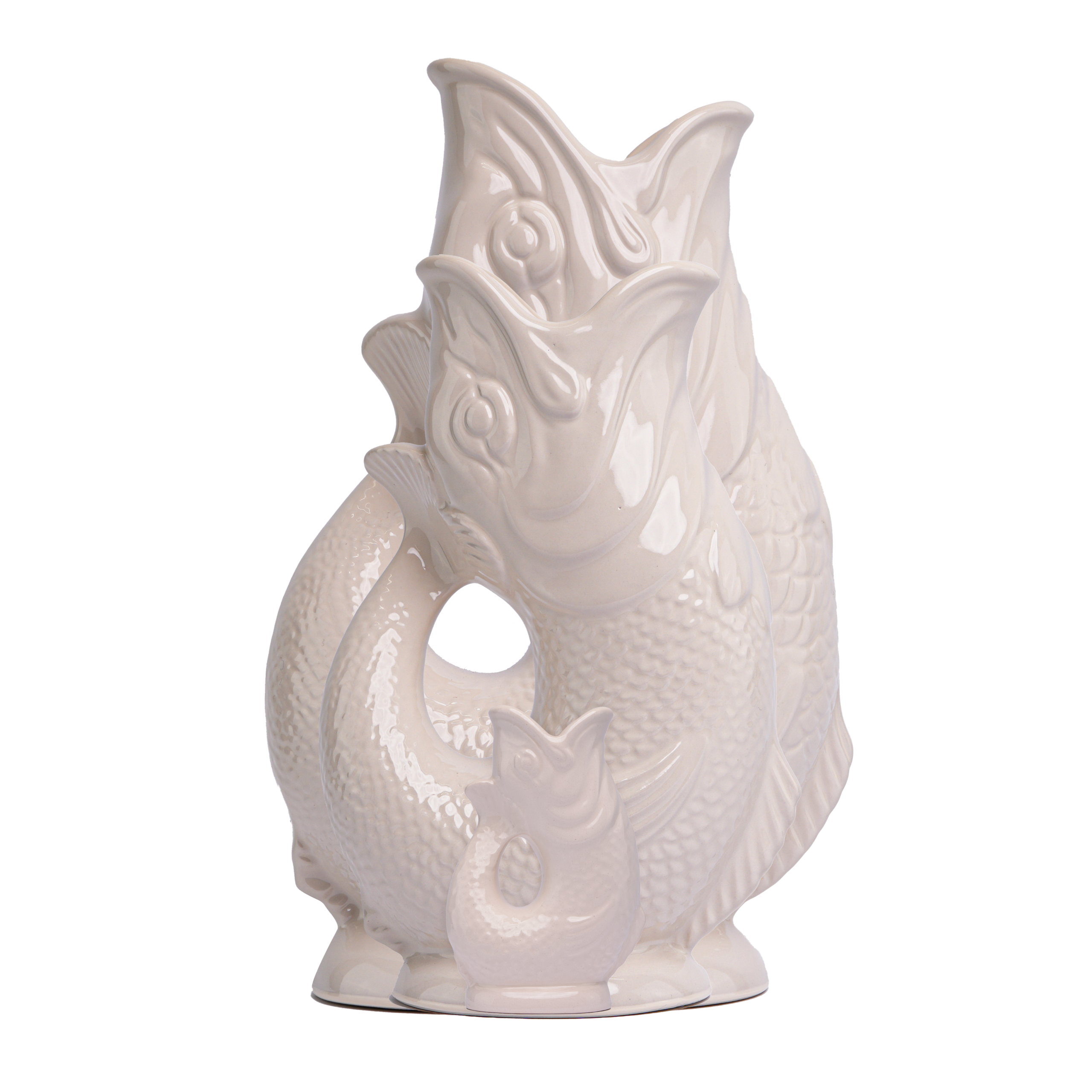 Carafe Gluggle Jug Cloud Cream XL Gluckigluck