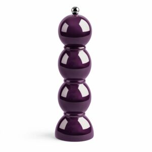 Moulin à sel ou poivre Bobbin aubergine Addison Ross 24cm