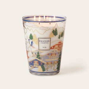 Bougie I Love Ski Grande - Baobab Collection