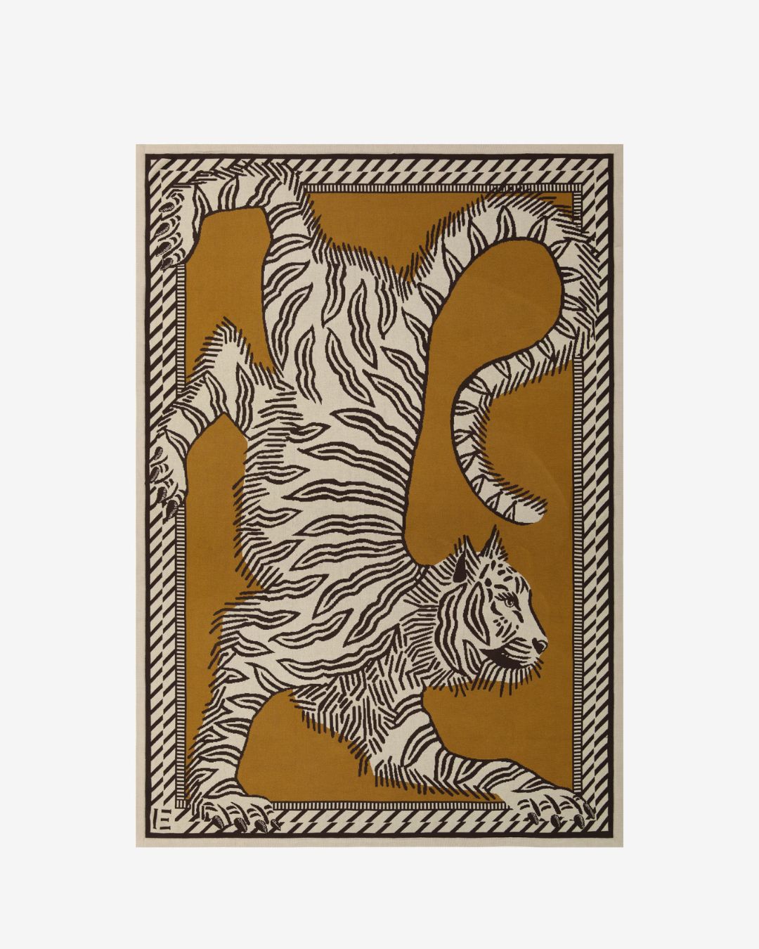 Plaid Mantra Safran 130 × 190 cm | Inoui Editions