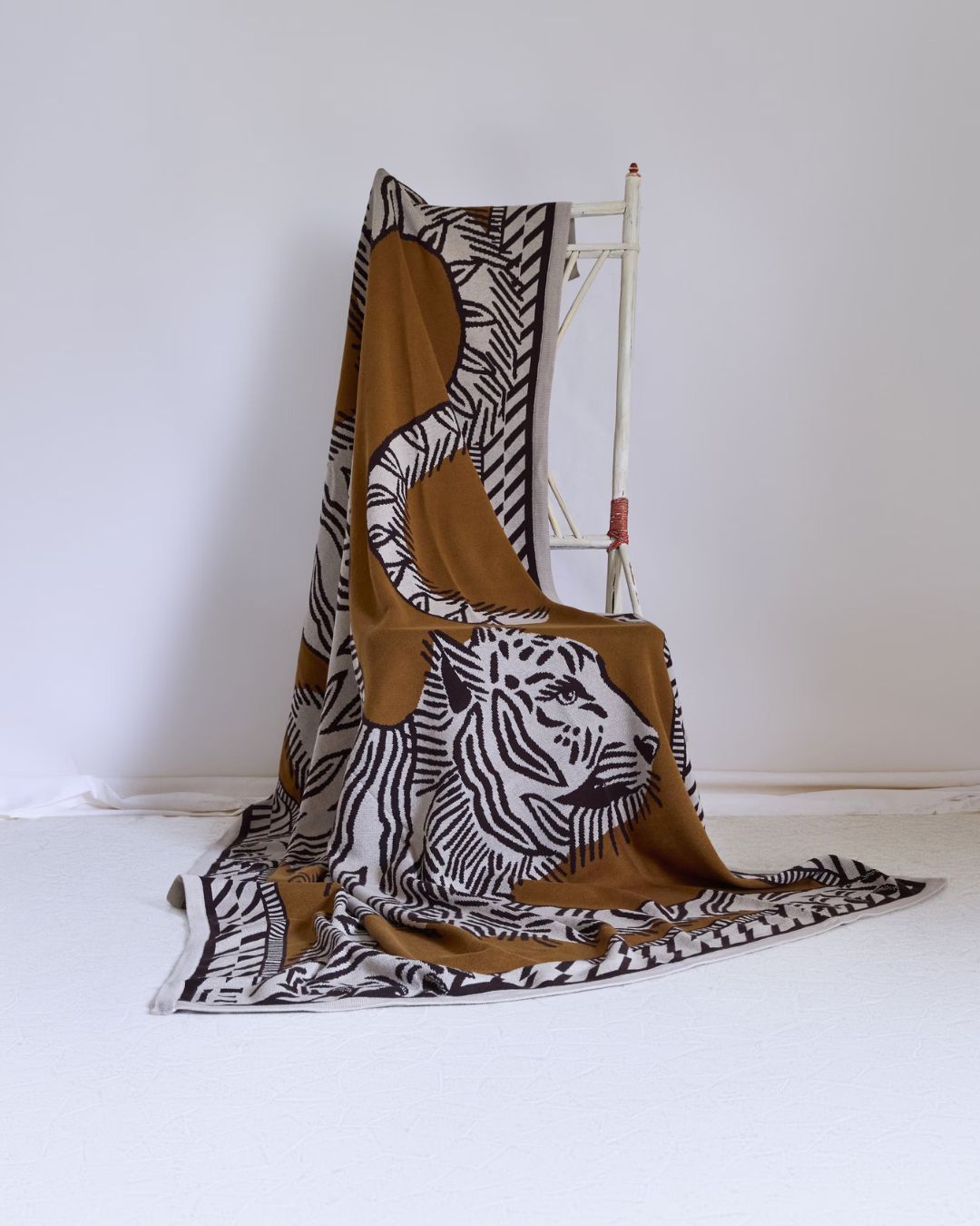 Plaid Mantra Safran 130 × 190 cm | Inoui Editions