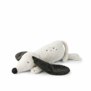 Peluche chien BERTO Liewood coloris Sandy, vue de face