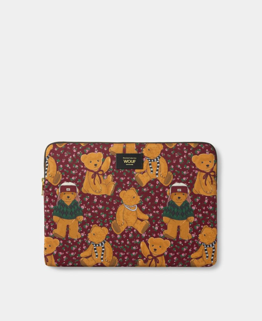 Housse ordinateur 13 et 14 pouces Cozy Wouf