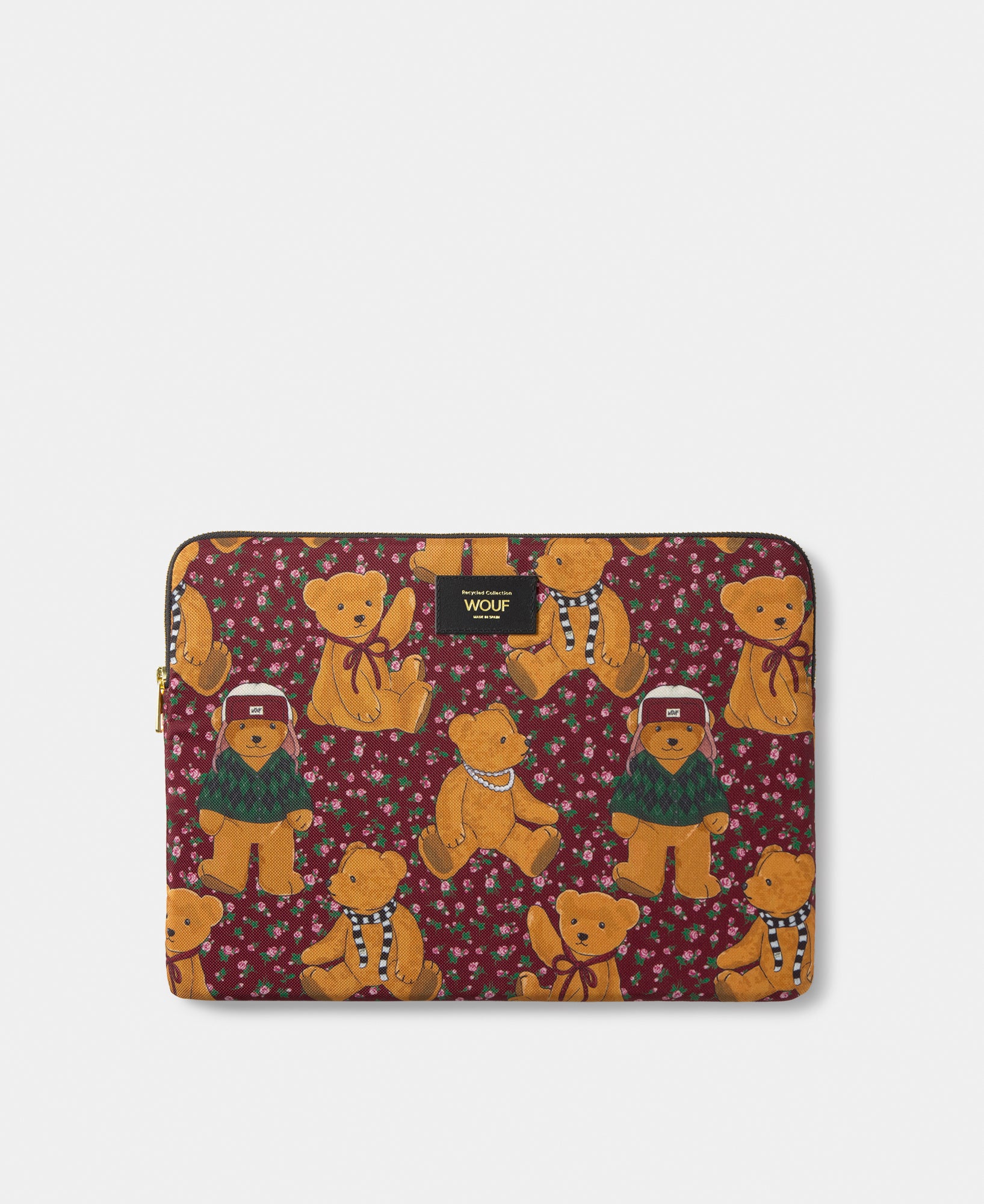 Housse ordinateur 13 et 14 pouces Cozy Wouf