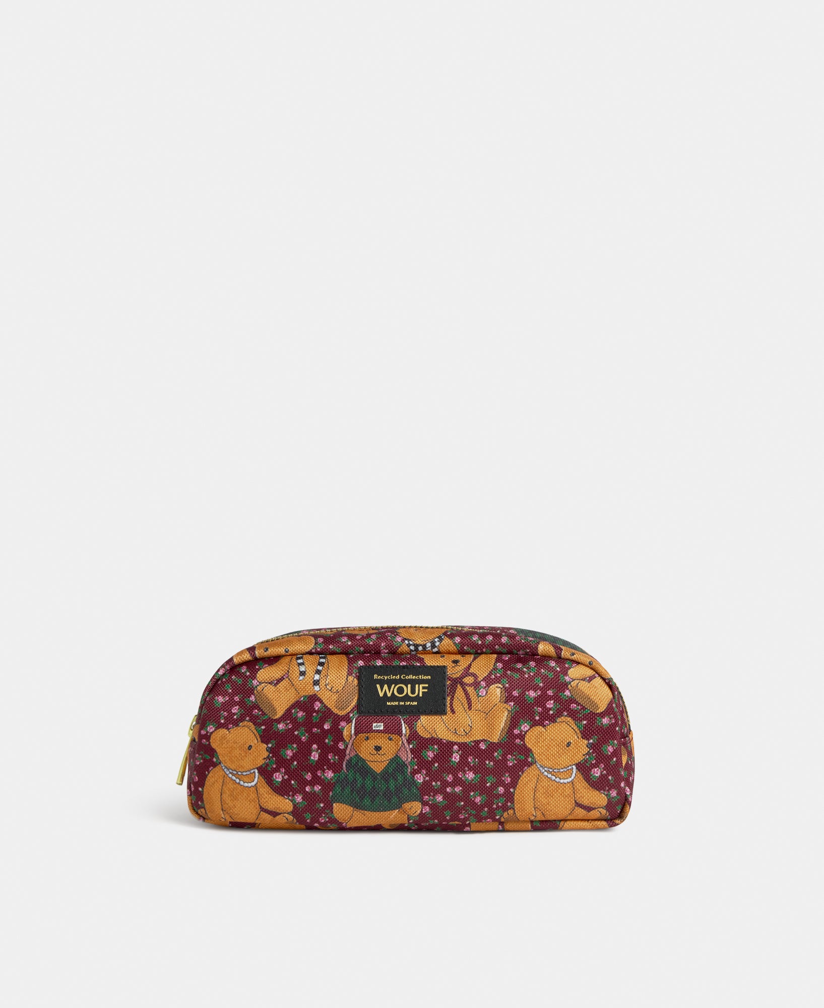 Trousse imprimée Cozy en tissu recyclé