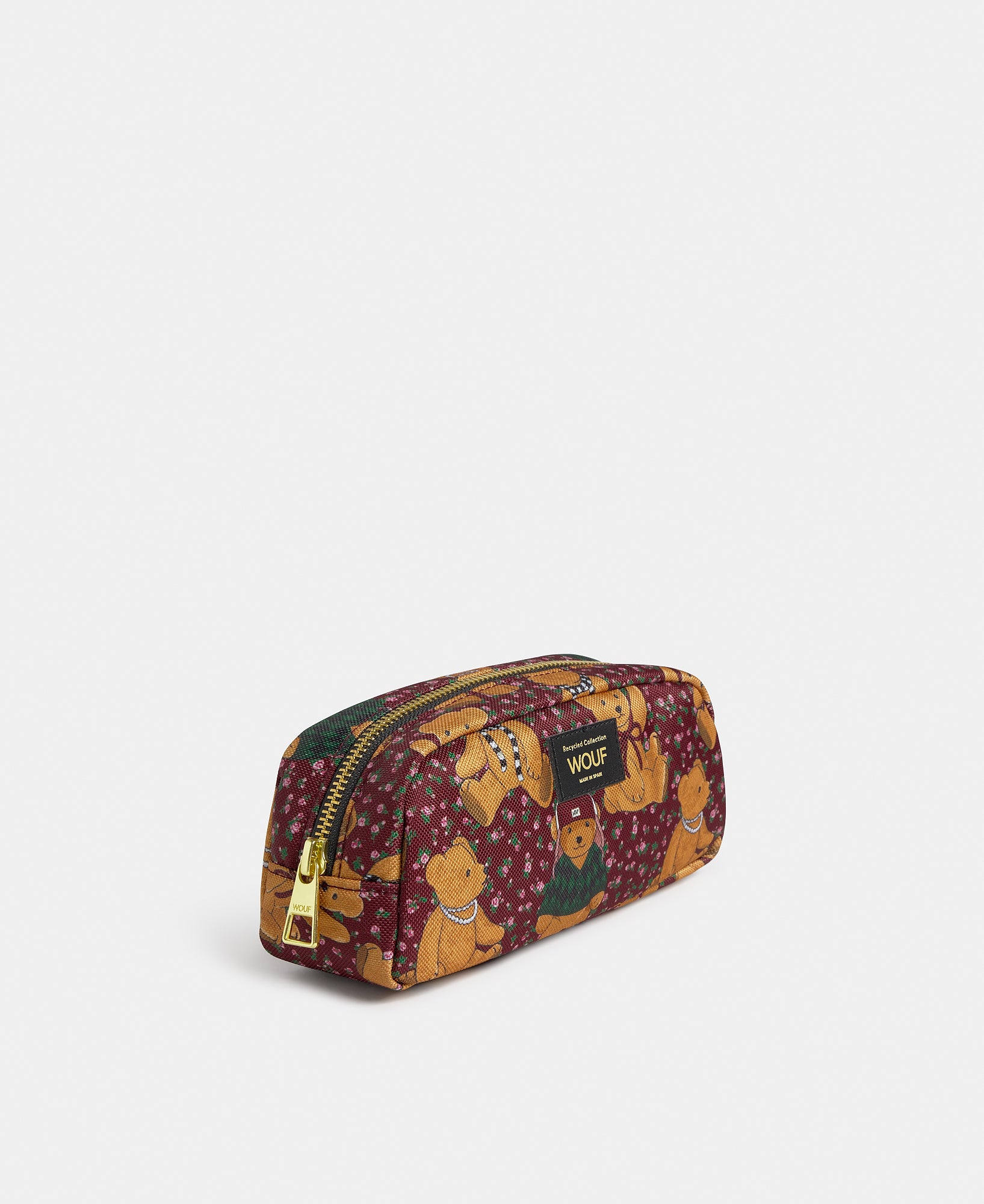 Trousse imprimée Cozy en tissu recyclé