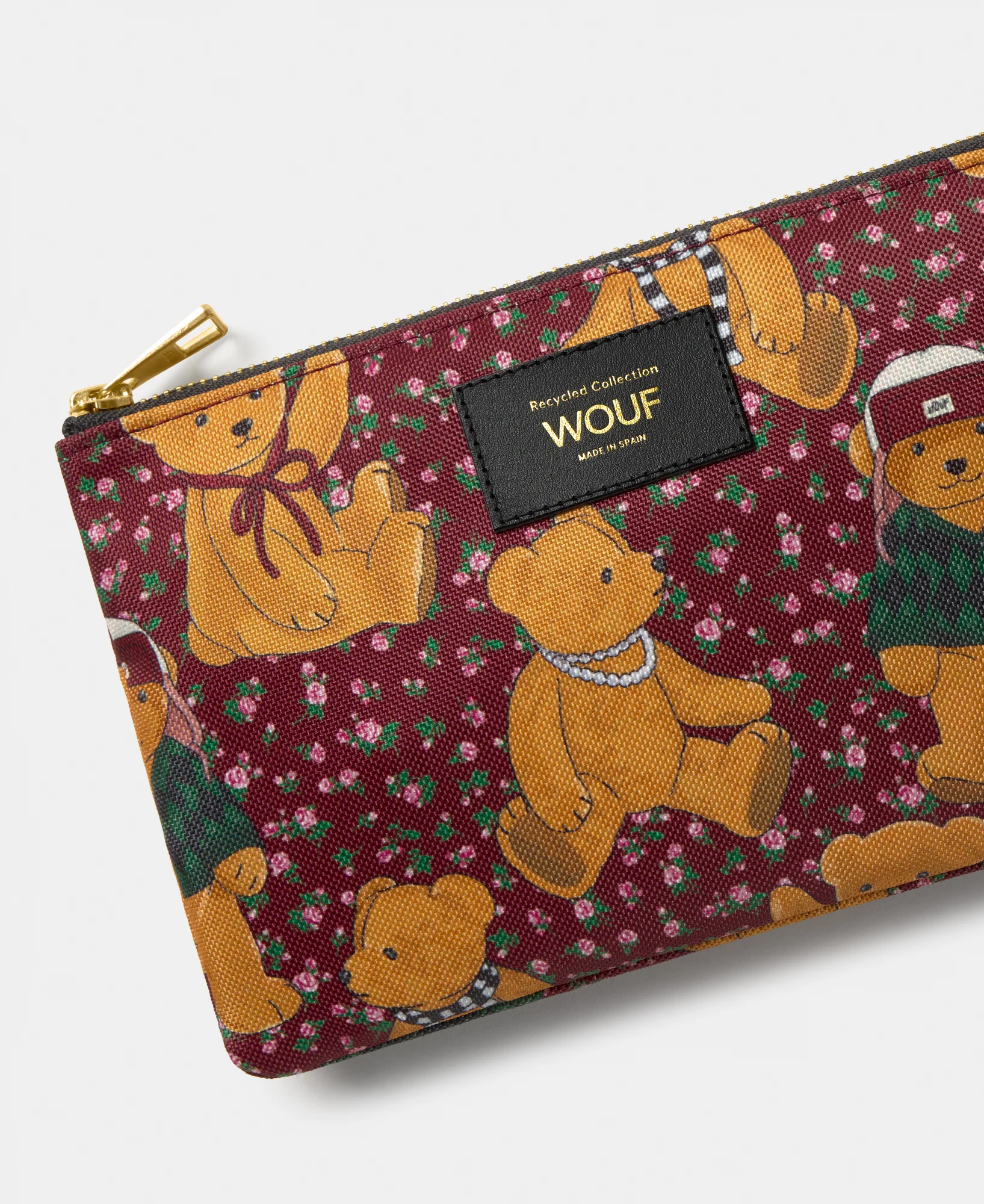 Pochette Cozy en tissu 100 % recyclé