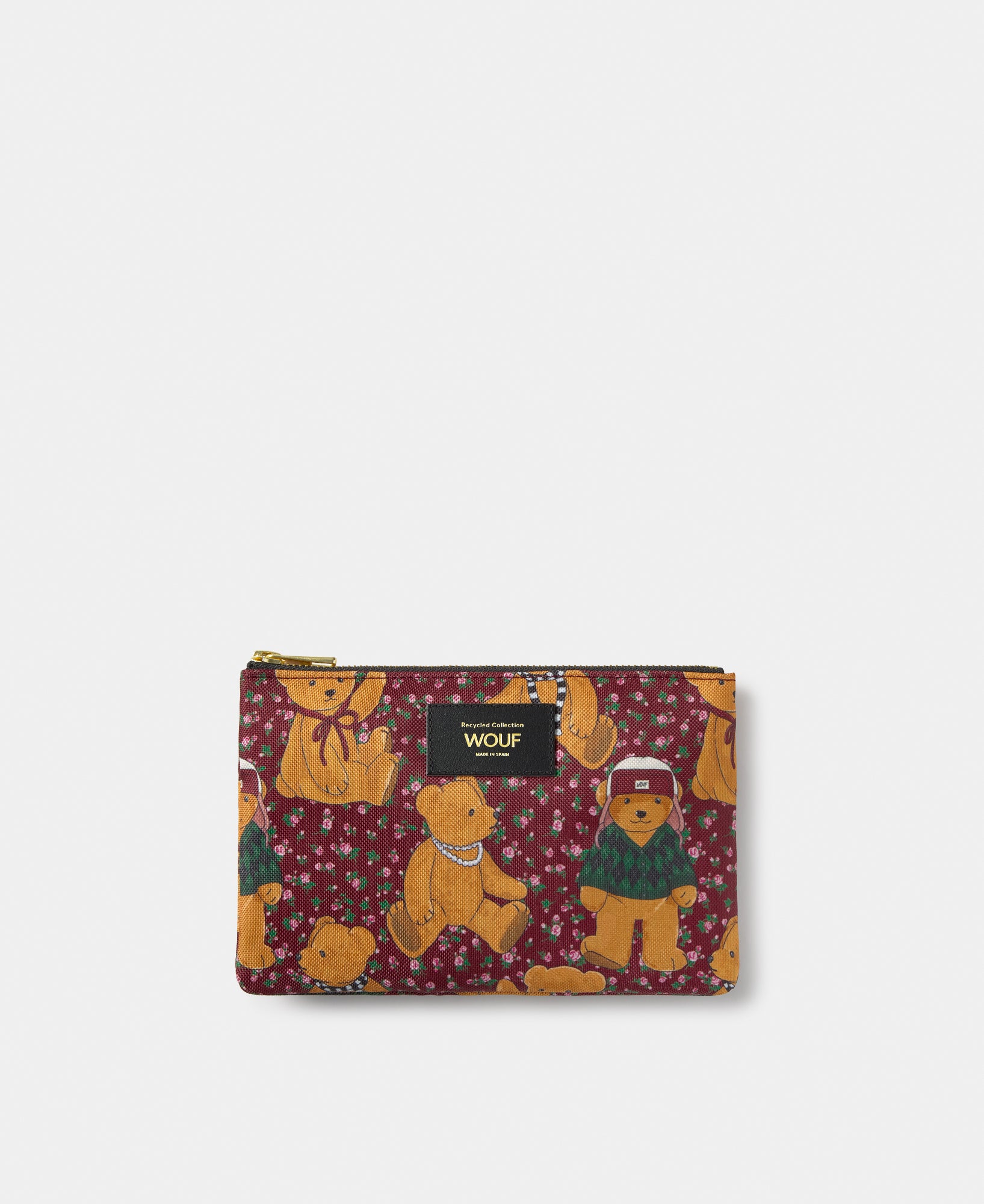 Pochette Cozy en tissu 100 % recyclé