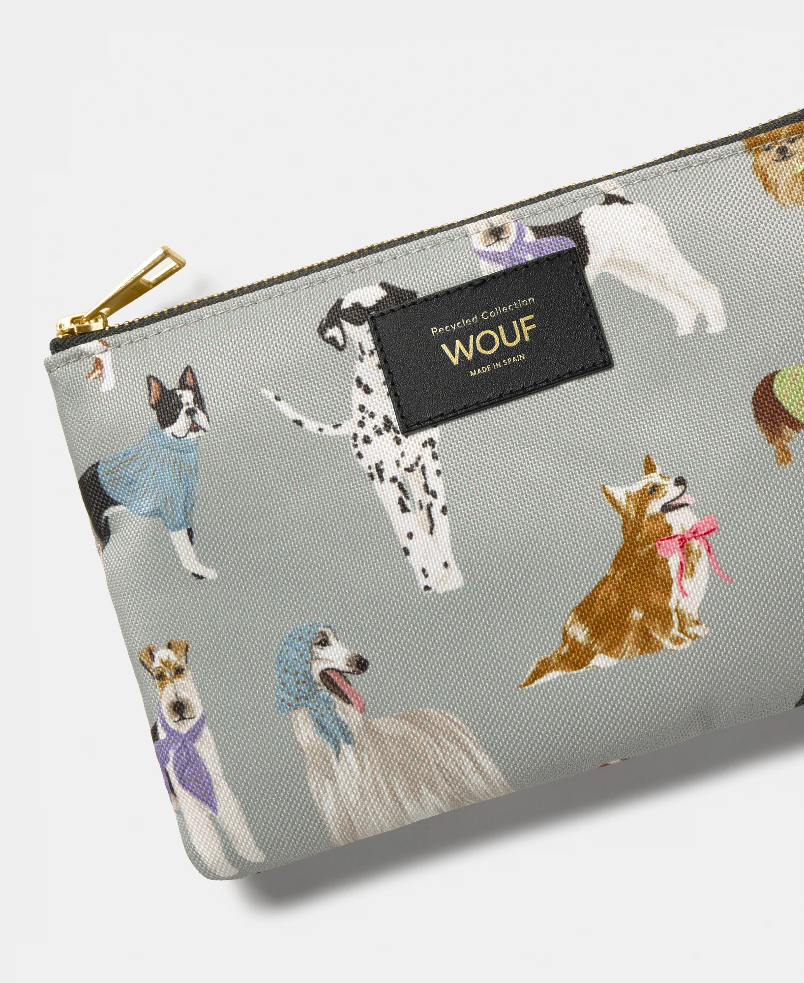 Pochette femme Puppy à imprimé chiens