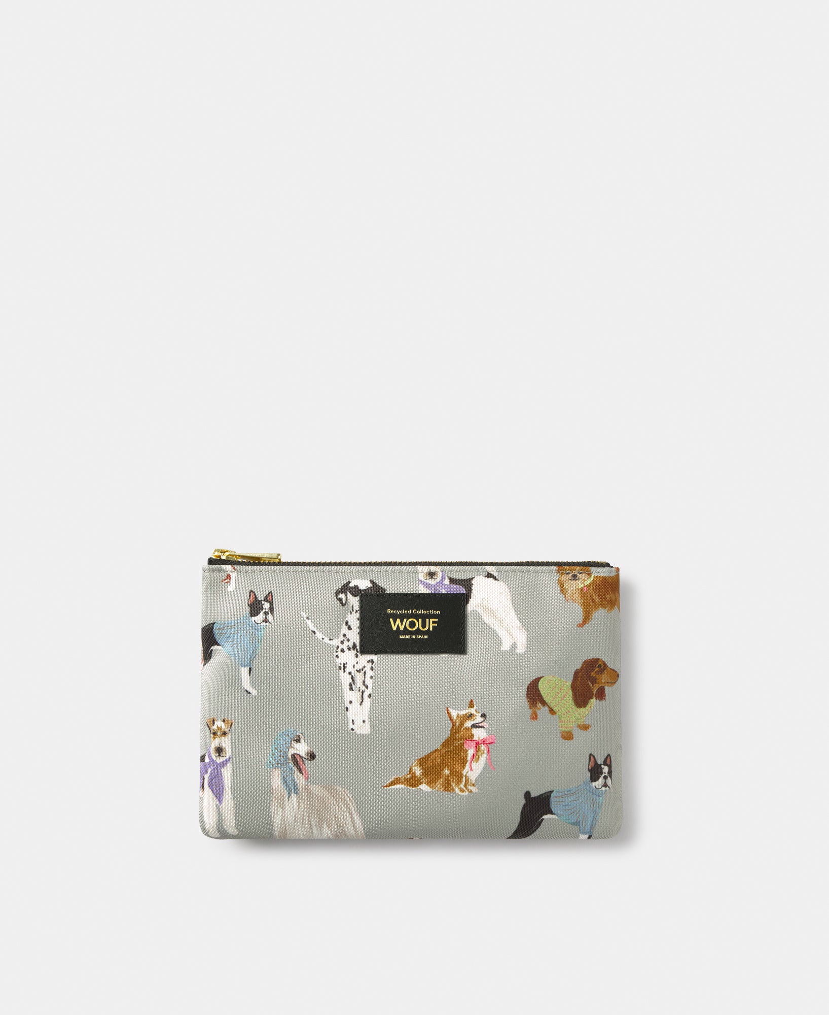 Pochette femme Puppy à imprimé chiens