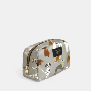 Trousse de toilette Puppy à imprimé chiens