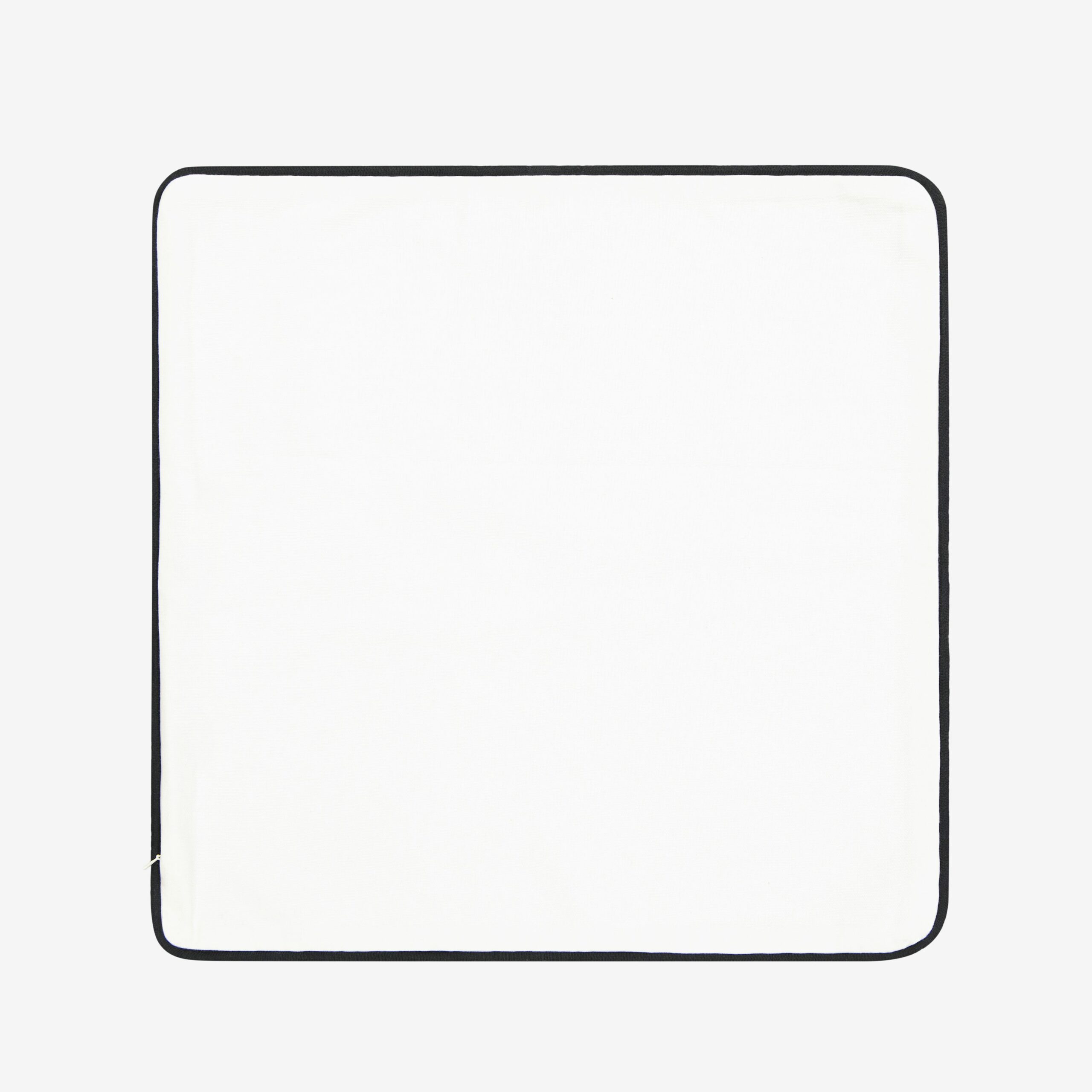 Détail housse de coussin Baldo beige Inoui Editions