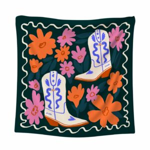 Foulard Happy Boots - ARDE (Studio Arde)