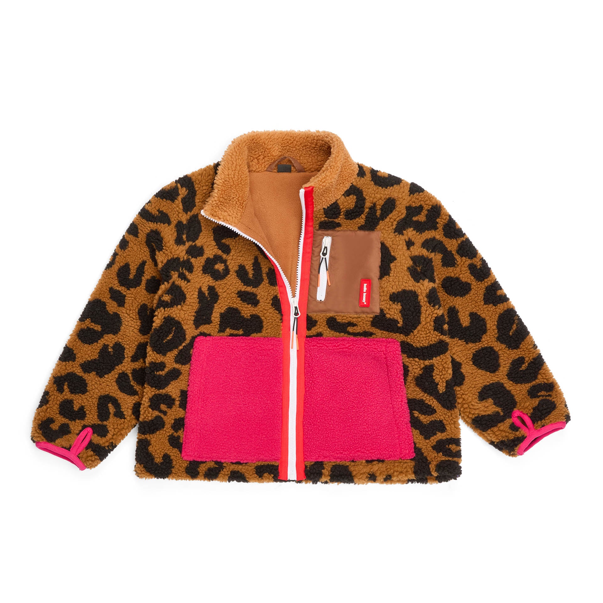 Veste Polaire Léopard 2-3 ans - Hello Hossy