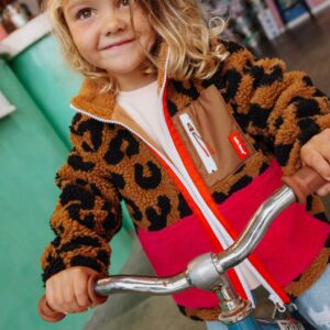 Veste Polaire Léopard 2-3 ans - Hello Hossy